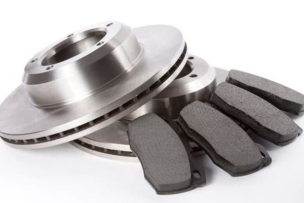 New brake pads installed by Mountain View Automotive